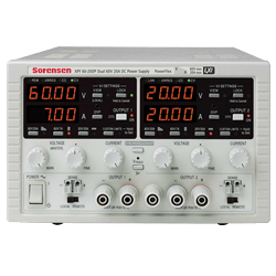 XPF Series - Benchtop DC Power Supply Featuring Dual Isolated Outputs XPF Series - Benchtop DC Power Supply Featuring Dual Isolated Outputs