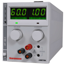 XT Series - Programmable Linear DC Bench Power in a Quarter-Rack Package XT Series - Programmable Linear DC Bench Power in a Quarter-Rack Package
