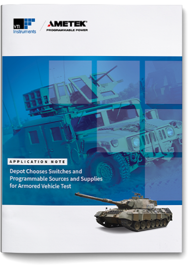 Depot Chooses Switches for Armored Vehicle Test Application Note