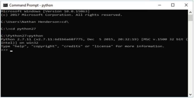 Control Python 1