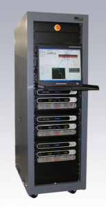 Elgar TerraSAS solar array simulator for testing photovoltaic inverters.
