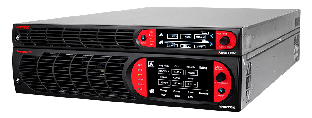 Sorensen Asterion programmable power supply designed for flexible and compact power solutions
