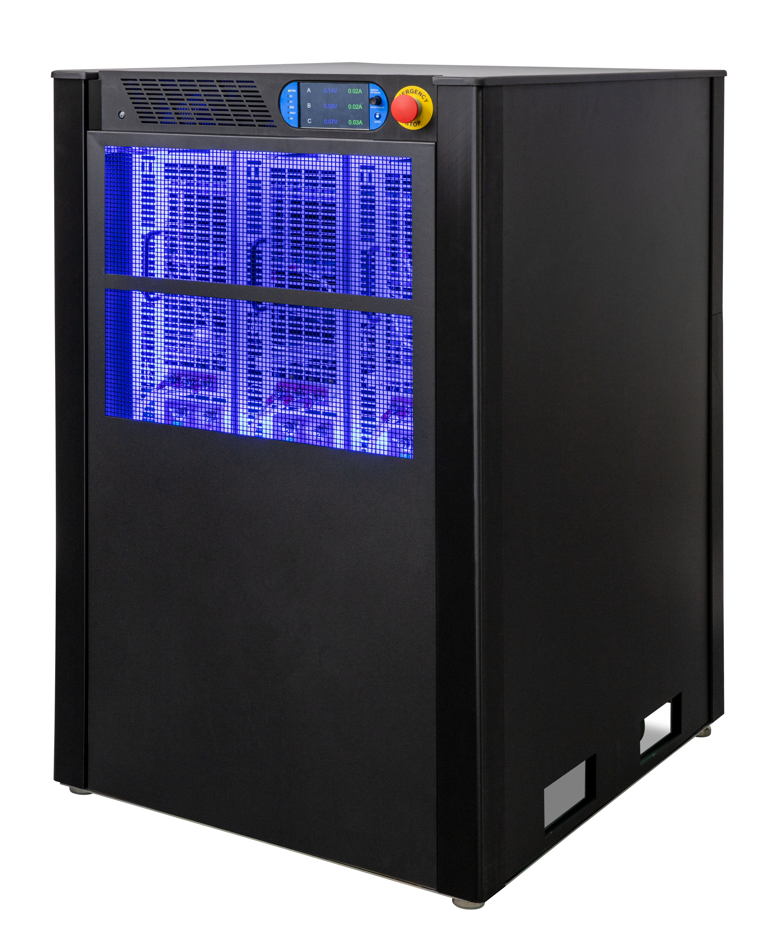 AMETEK's Sequoia high-power programmable AC sources for advanced renewable energy and inverter testing with regenerative capabilities.