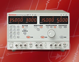 The Sorensen XDL series II of high performance laboratory power supplies provides multiple ranges for increased current capability at lower voltages and uses pure linear technology. Front panel controls provide both numeric and rotary control and instant confirmation of settings and status.