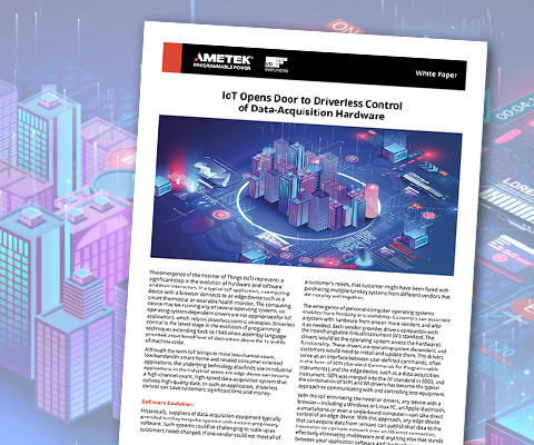 VTI Instruments Whitepaper on Driverless Data Acquisition System